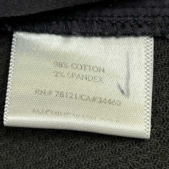 Eileen Fisher Zip Up Jacket Large Grey Cotton Light Weight - Picture 2 of 6